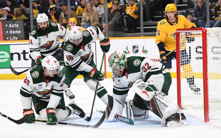 NHL: Minnesota Wild at Nashville Predators